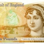 Jane Austen on the £10 note
