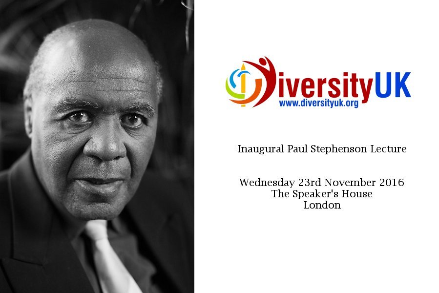 Diversity UK Paul Stephenson Lecture
