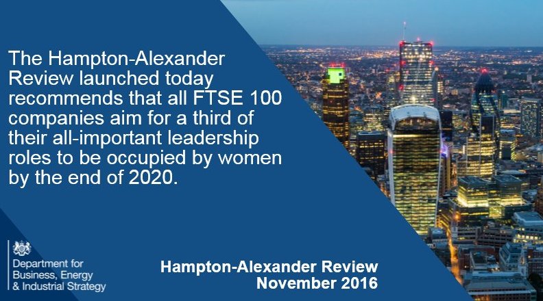 FTSE 100 executive pipeline needs more women
