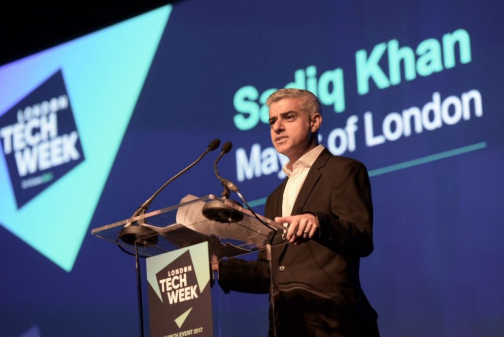 Sadiq Khan opens London Tech Week 2017