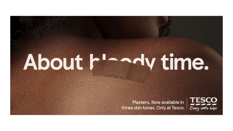 Tesco launches diverse range of skin tone plasters