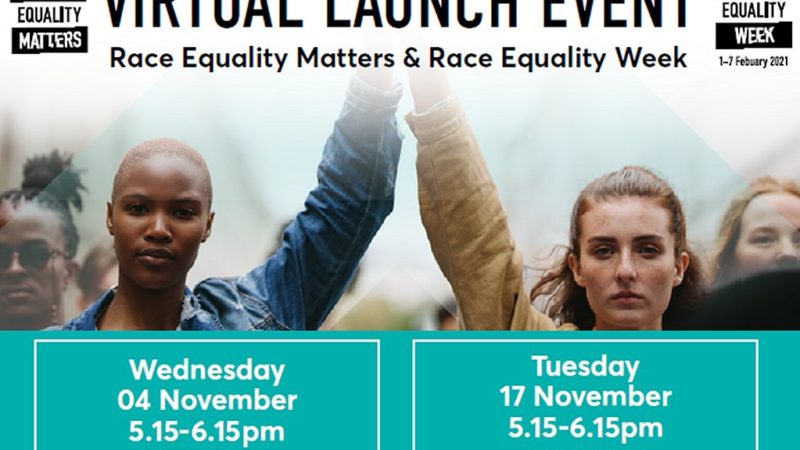 Race Equality Matters virtual launch events