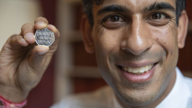New ‘Diversity Built Britain’ coin unveiled by Rishi Sunak
