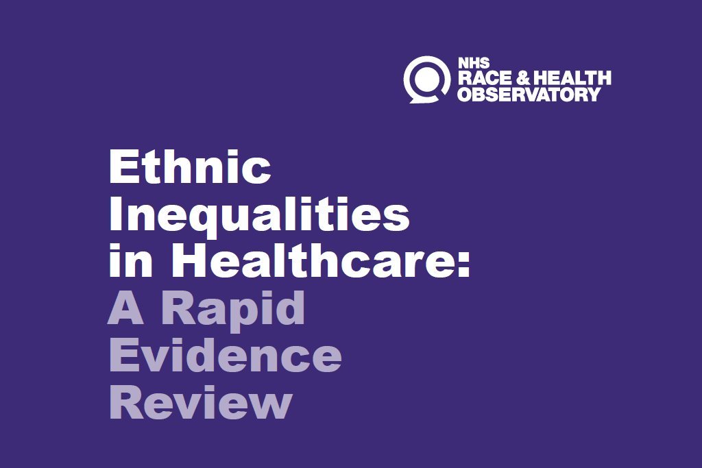Review highlights stark ethnic healthcare inequalities in the UK