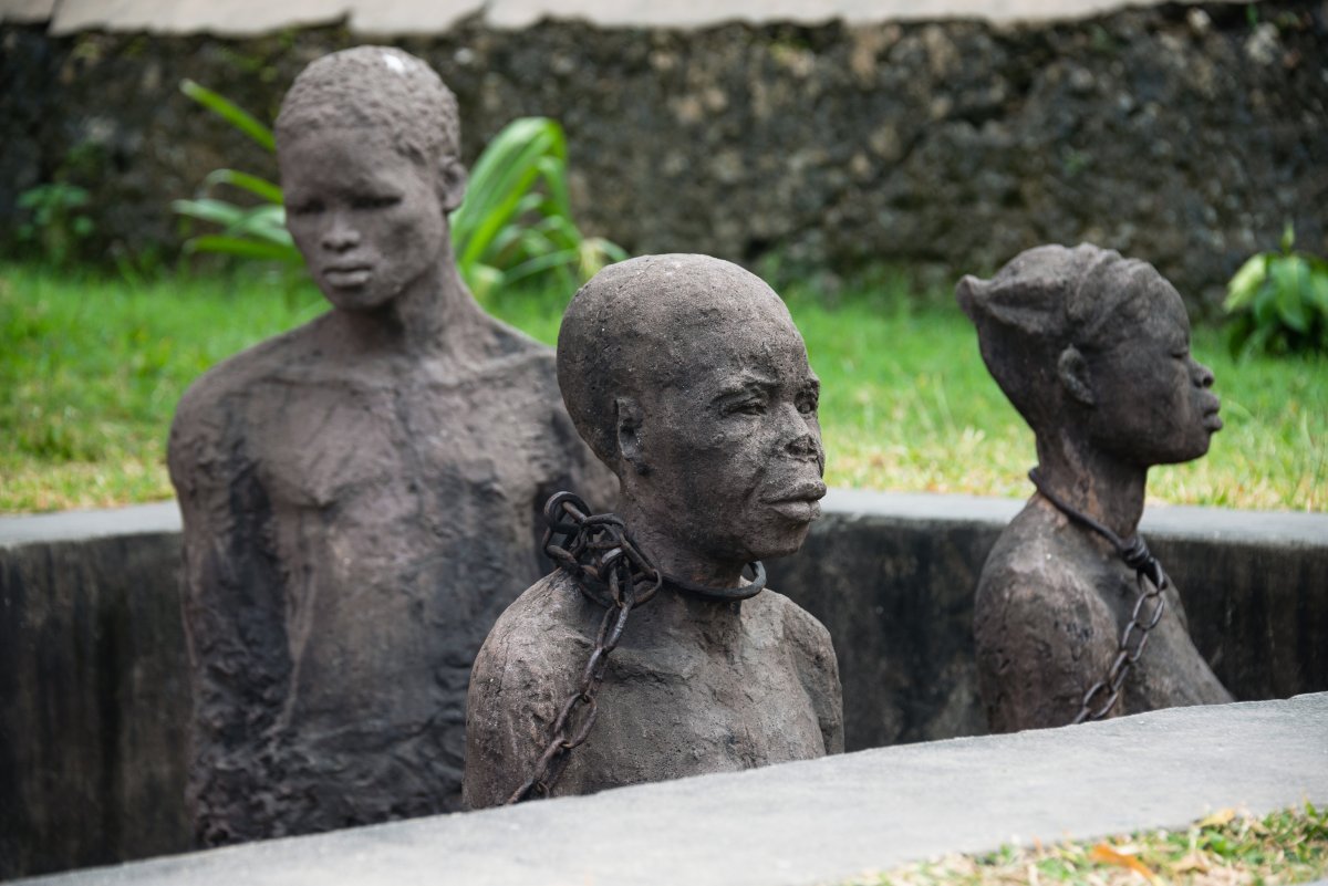 Landmark memorial for the victims of the transatlantic slave trade