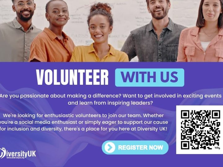 Diversity UK launches a call out for Volunteers
