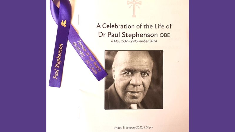 Bristol Cathedral Hosts Memorial Service for Paul Stephenson