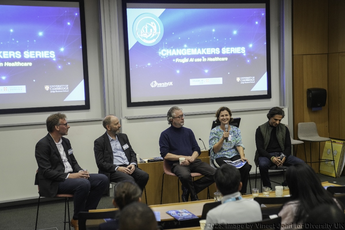 Diversity UK Frugal AI debate on doing more with less in healthcare