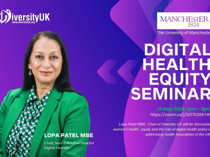 University of Manchester: Digital Health Equity Seminar